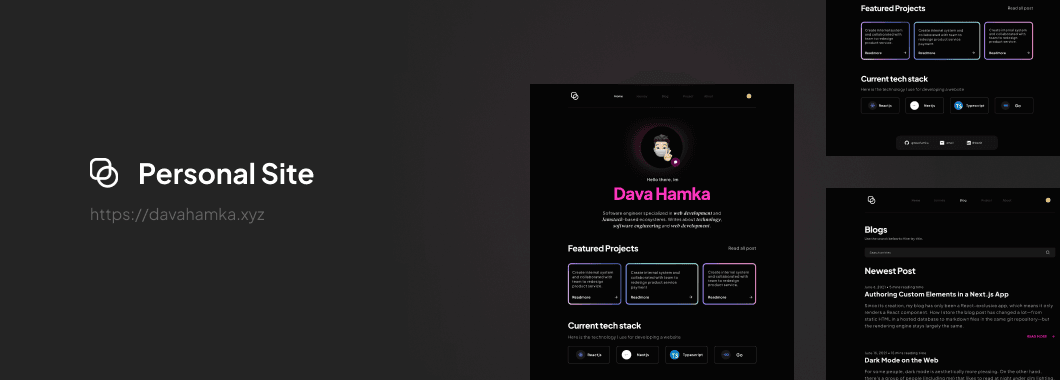 Davahamka Personal Site